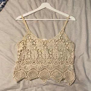 Crochet Tank size small